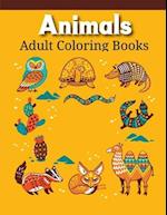 Animals Adult Coloring Books