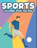 Sports Coloring Book For Kids