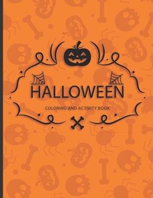 Halloween Activity and Coloring Book