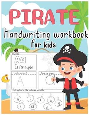 Pirate Handwriting workbook for kids