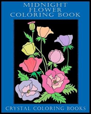 Midnight Flower Coloring Book