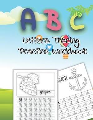 letters tracing practice workbook