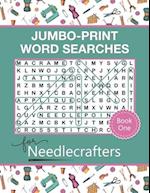 Jumbo-Print Word Searches for Needlecrafters