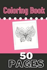 coloring Book 50 PAGES