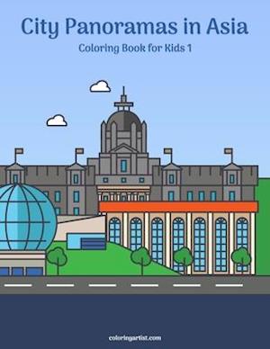 City Panoramas in Asia Coloring Book for Kids 1