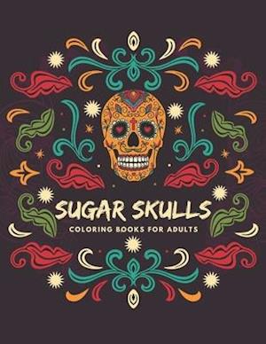 Sugar Skulls Coloring Books for Adults