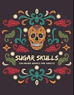 Sugar Skulls Coloring Books for Adults