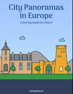 City Panoramas in Europe Coloring Book for Kids 6