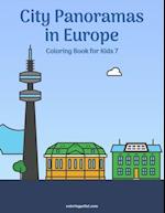 City Panoramas in Europe Coloring Book for Kids 7