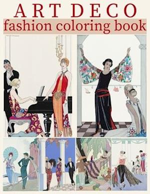 Art Deco Fashion Coloring Book