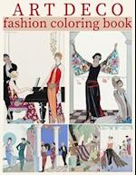 Art Deco Fashion Coloring Book