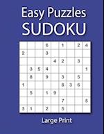 Easy Sudoku Puzzles Large Print