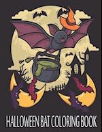 Halloween Bat Coloring Book