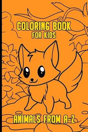 Coloring Book for Kids Animals from A-Z