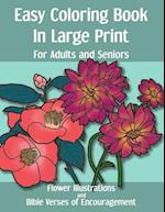 Easy Coloring Book in Large Print for Adults and Seniors