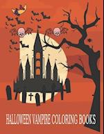 Halloween Vampire Coloring Book