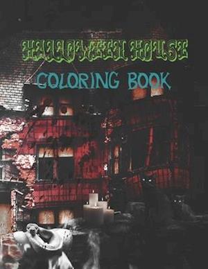 Halloween House Coloring Book