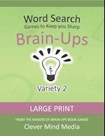 Brain-Ups Large Print Word Search