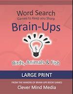 Brain-Ups Large Print Word Search