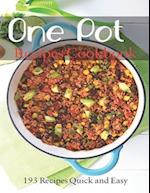 One Pot Recipes Cookbook