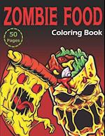 Zombie Food Coloring Book