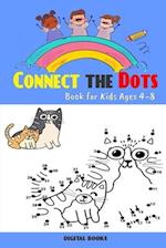 Connect The Dots Book For Kids Ages 4-8