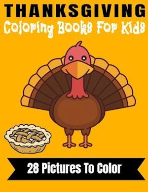 Thanksgiving Coloring Book for Kids