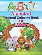 ABC Alphabet Animal Coloring Book For Toddlers