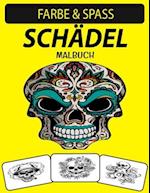 Schädel Malbuch