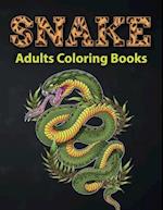 Snake Adults Coloring Books: Reptiles And Amphibians Coloring Book A Unique Collection Of Coloring Pages 