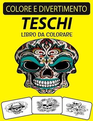 Teschi Libro Da Colorare