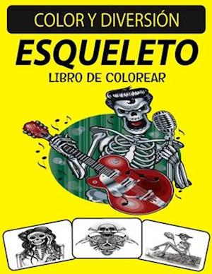 Esqueleto Libro de Colorear