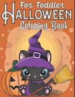 For Toddler Happy Halloween Coloring Book