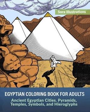 Egyptian Coloring Book for Adults
