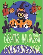 Creative Halloween Coloring Book