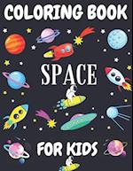 Space Coloring Book For Kids