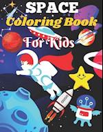 Space Coloring Book For Kids