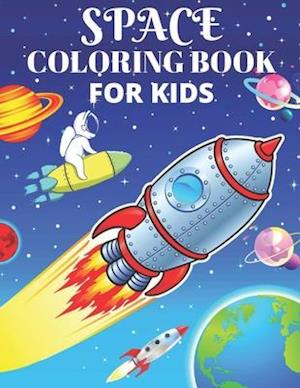 Space Coloring Book For Kids