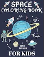 Space Coloring Book For Kids