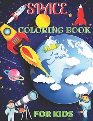 Space Coloring Book For Kids