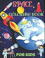 Space Coloring Book For Kids