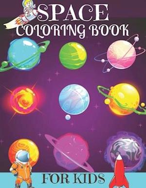 Space Coloring Book For Kids