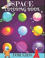 Space Coloring Book For Kids