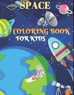 Space Coloring Book For Kids