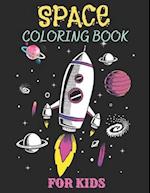 Space Coloring Book For Kids