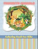 FAVORITE ANIMALS - Coloring Book For Kids