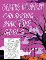 Creative Halloween Coloring Book for Girls