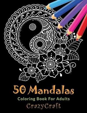 50 Mandalas Coloring Book For Adults