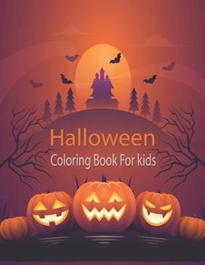 Halloween Coloring Book For Kids