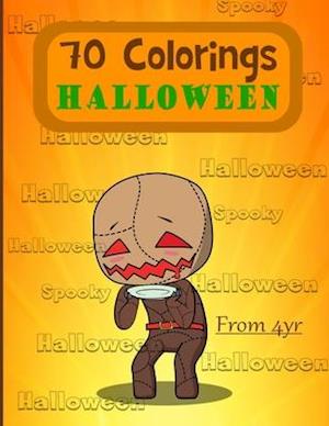 70 Colorings Halloween